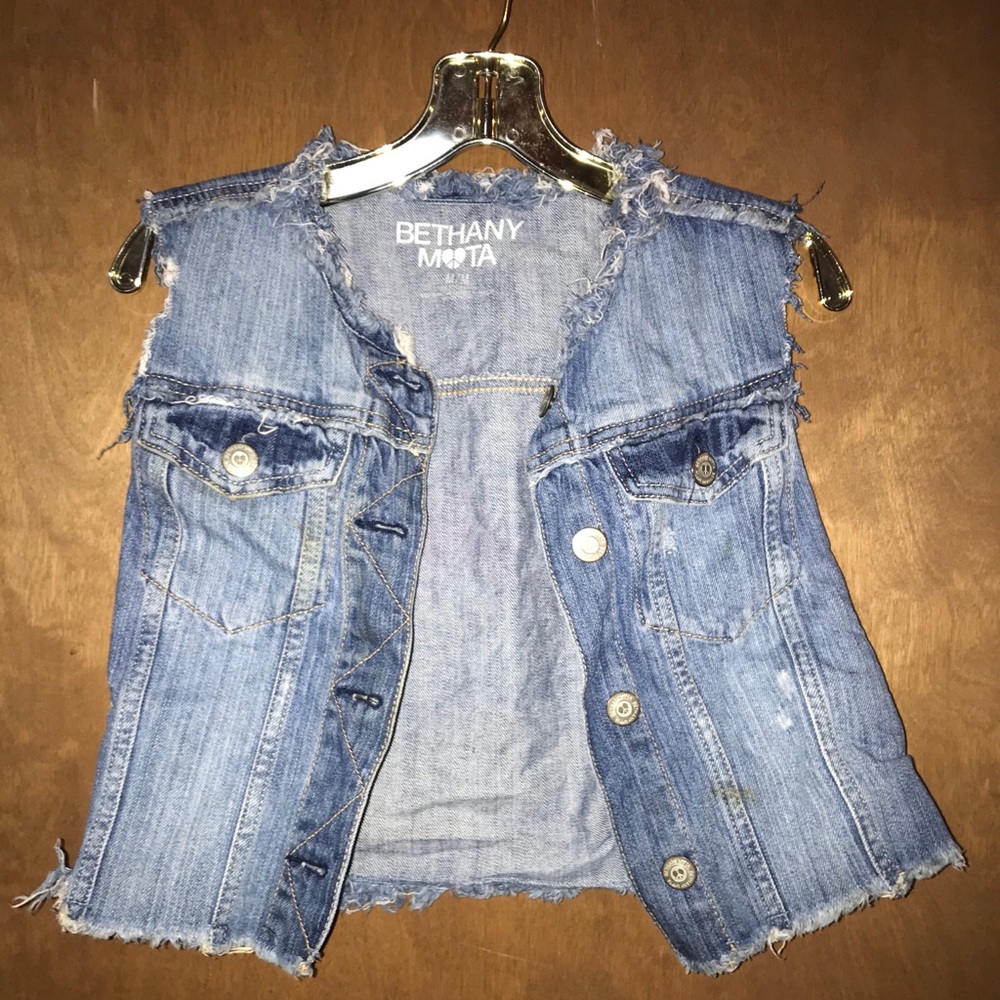 Denim vest